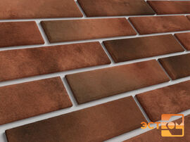 Купить клинкерные термопанели с плиткой Element Klinker Retro Brick Chili